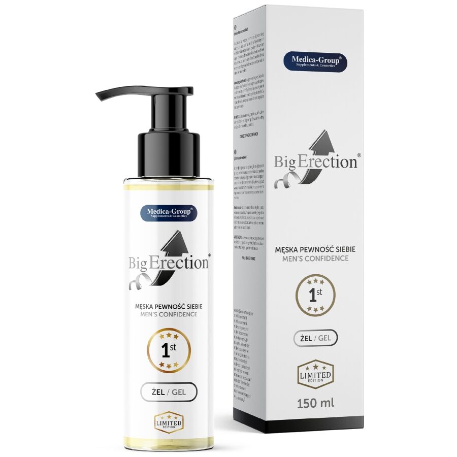 MEDICA GROUP - BIG ERECTION INTIMATE GEL FOR MEN 150 ML - NOCTURNA DESIRES
