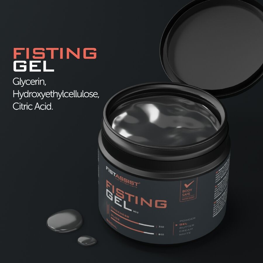 COBECO - FIST ASSIST FISTING GEL EXTRA-THICK WATER-BASED 500 ML - NOCTURNA DESIRES