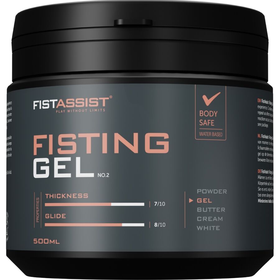 COBECO - FIST ASSIST FISTING GEL EXTRA-THICK WATER-BASED 500 ML - NOCTURNA DESIRES