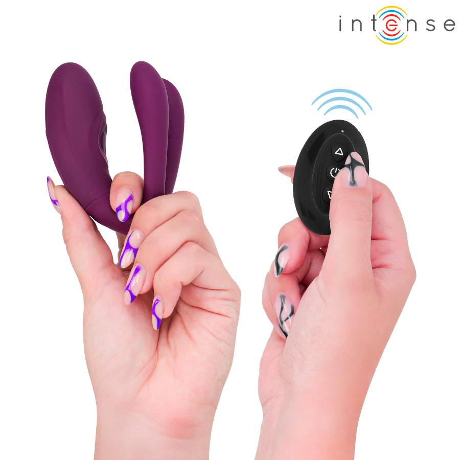 INTENSE - SANDRA TAPPING AND VIBRATION CLAMP STIMULATOR REMOTE CONTROL - NOCTURNA DESIRES