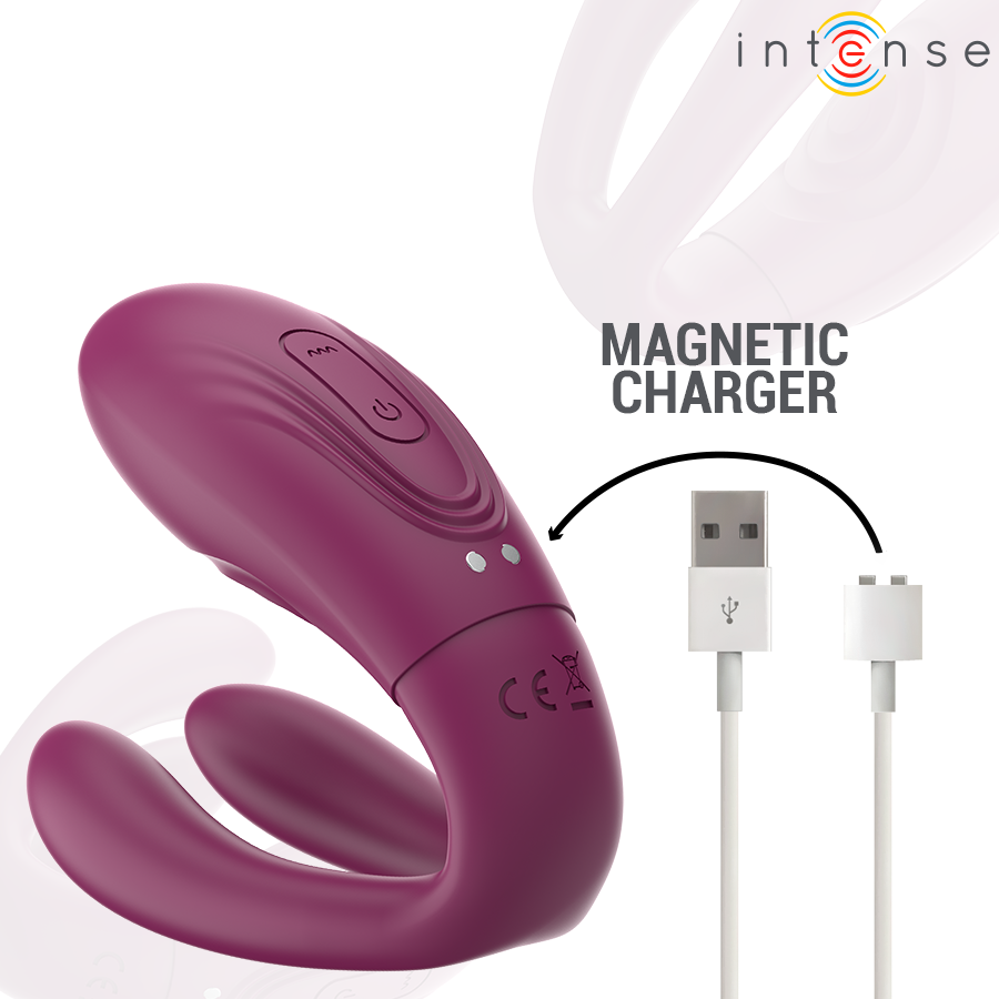 INTENSE - SANDRA TAPPING AND VIBRATION CLAMP STIMULATOR REMOTE CONTROL - NOCTURNA DESIRES