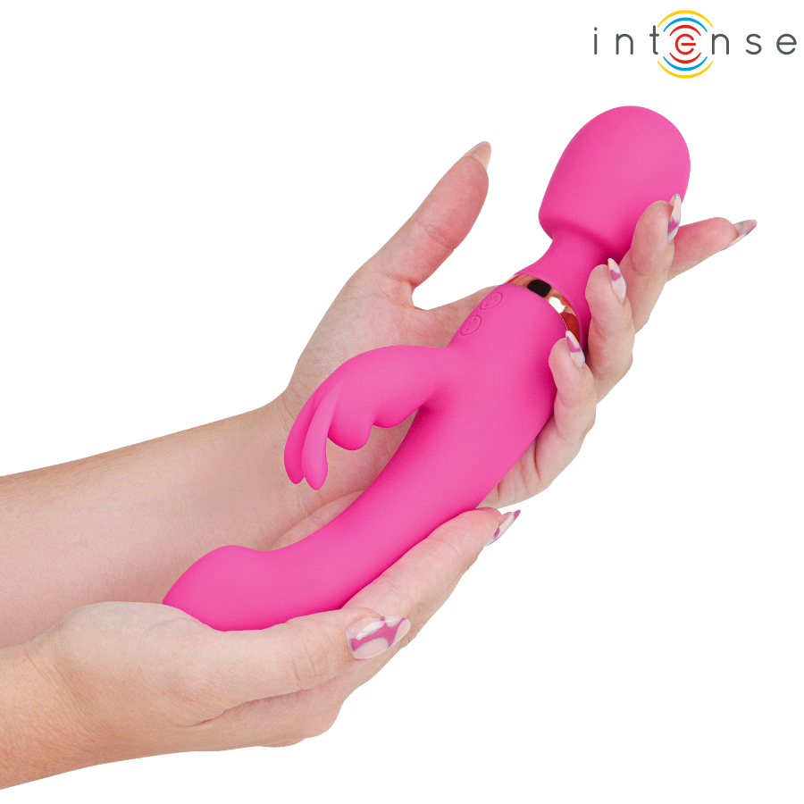INTENSE - WINONA DOUBLE VIBRATOR RABBIT & WAND - NOCTURNA DESIRES
