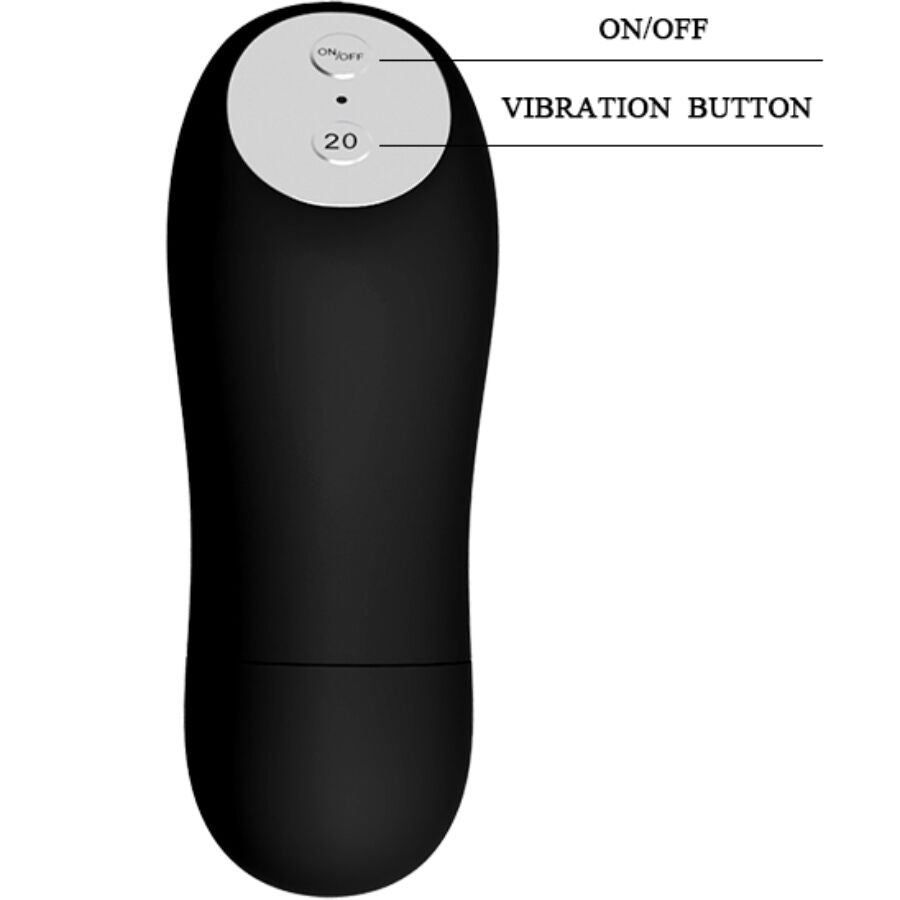 BAILE - THONG WITH VIBRATING BULLET AND REMOTE CONTROL BLACK - NOCTURNA DESIRES
