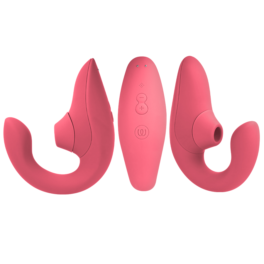 WOMANIZER - BLEND RABBIT VIBRATOR STIMULATOR VIBRANT ROSE - NOCTURNA DESIRES