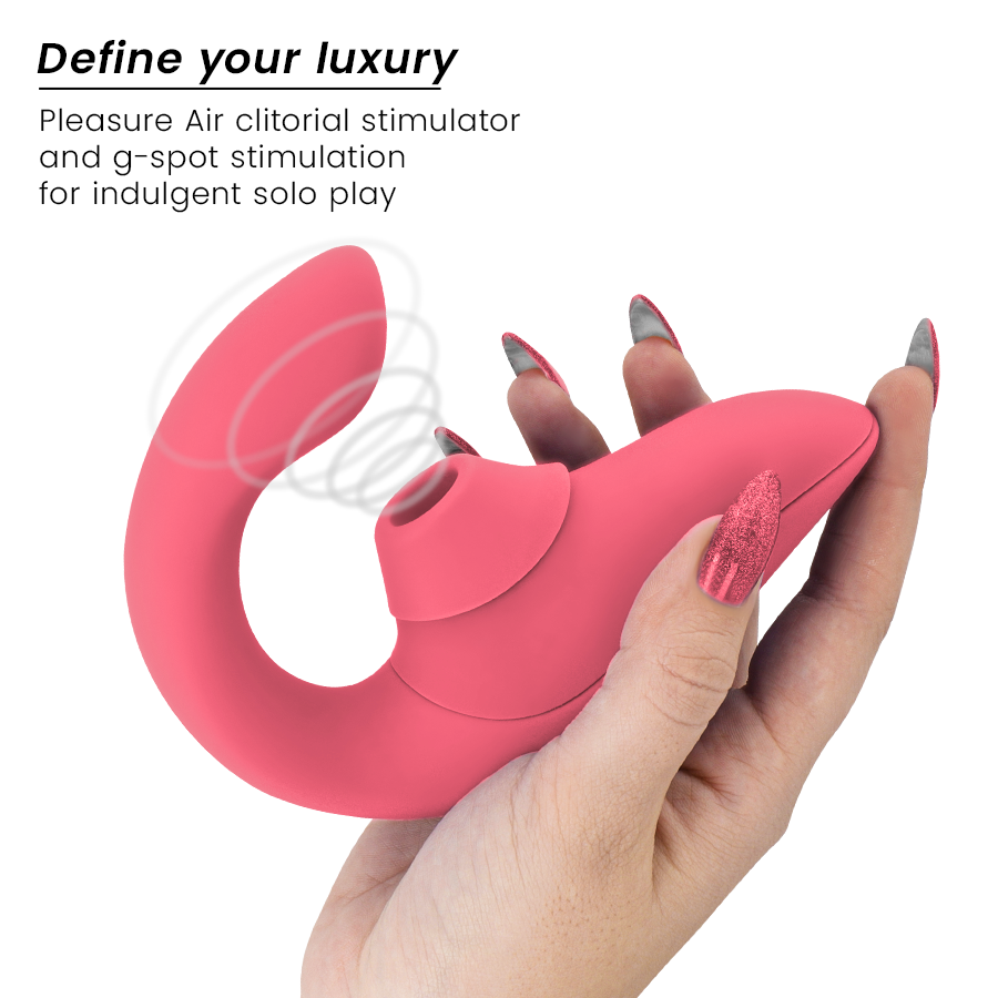 WOMANIZER - BLEND RABBIT VIBRATOR STIMULATOR VIBRANT ROSE - NOCTURNA DESIRES