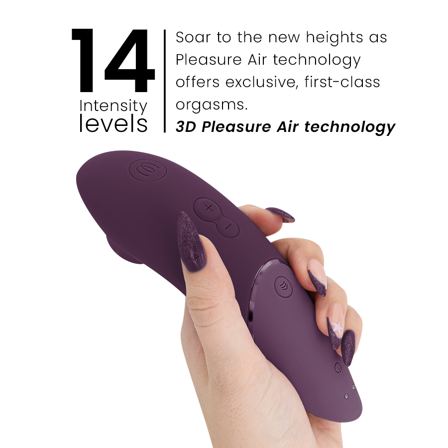 WOMANIZER - NEXT CLITORIAL STIMULATOR DARK PURPLE - NOCTURNA DESIRES