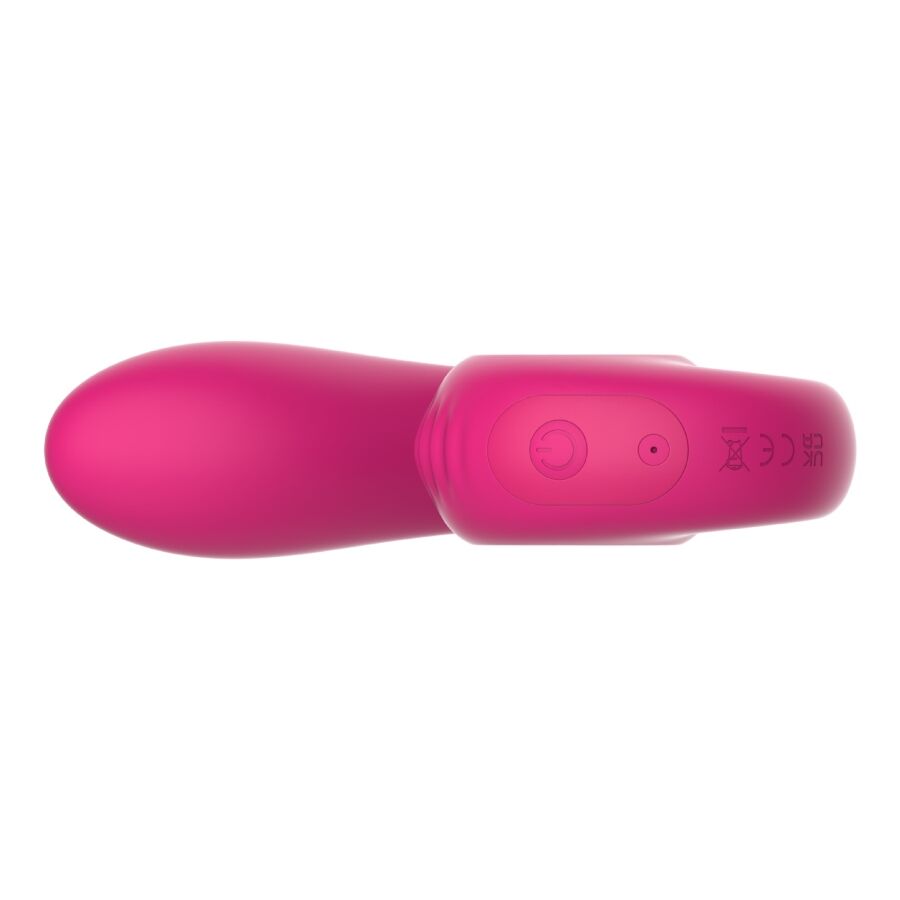 SNAIL VIBE - GIZI LITE DUAL G-SPOT & CLITORAL PINK VIBRATOR - NOCTURNA DESIRES