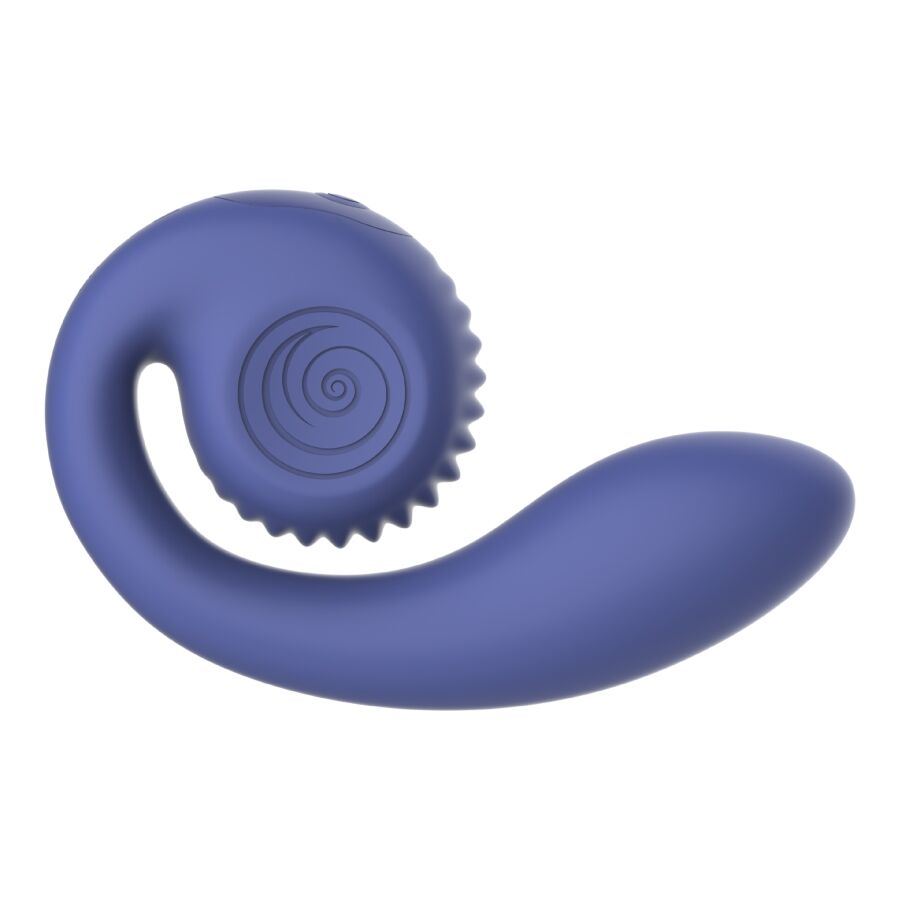 SNAIL VIBE - GIZI LITE DUAL G-SPOT & CLITORAL PURPLE VIBRATOR - NOCTURNA DESIRES
