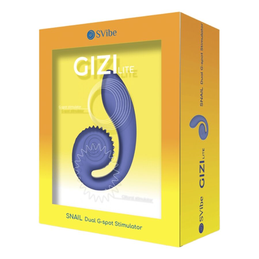 SNAIL VIBE - GIZI LITE DUAL G-SPOT & CLITORAL PURPLE VIBRATOR - NOCTURNA DESIRES