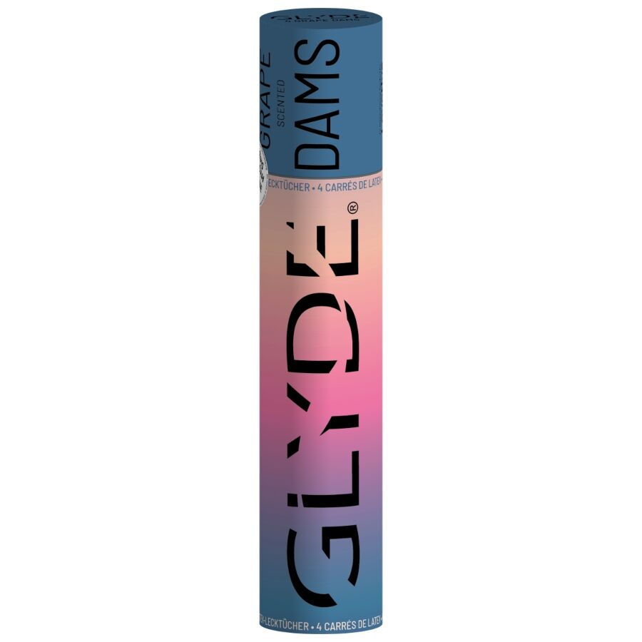 SHEER GLYDE - DAMS LAMINAS LATEX ORAL SEX GRAPES - NOCTURNA DESIRES