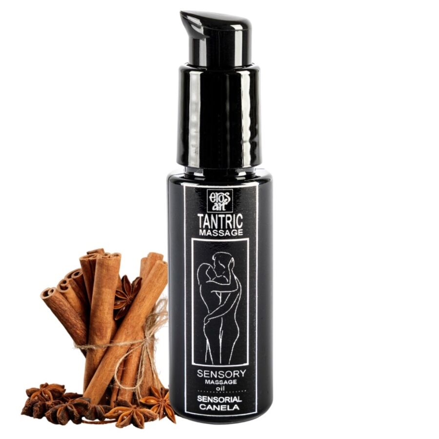 EROS-ART - NATURAL TANTRIC MASSAGE OIL AND APHRODISIAC CINNAMON 30 ML EROS-ART  NOCTURNA DESIRES