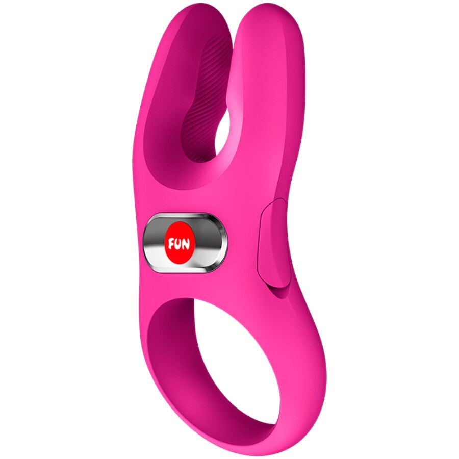 FUN FACTORY - NOS PRO VIBRATING COCK RING MAGENTA - NOCTURNA DESIRES