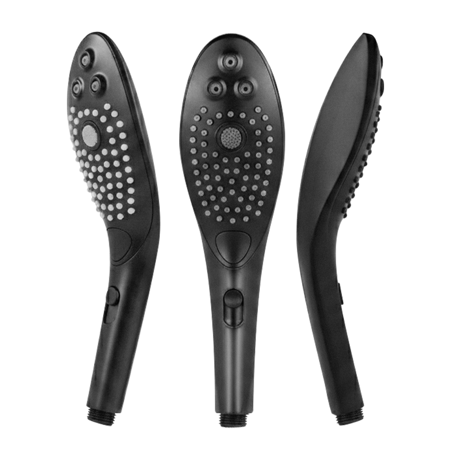 WOMANIZER - WAVE CLITORAL STIMULATING SHOWER HEAD BLACK - NOCTURNA DESIRES