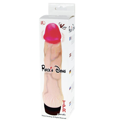 BAILE - ROCKIN DONG PENIS CYBER SKIN II BAILE VIBRATORS  NOCTURNA DESIRES