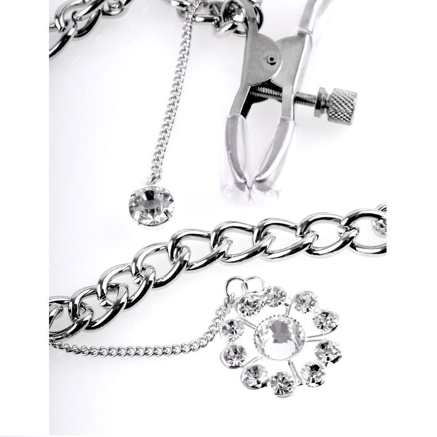 FETISH FANTASY SERIES - CRYSTAL NIPPLE CLAMPS, FETISH FANTASY SERIES  NOCTURNA DESIRES