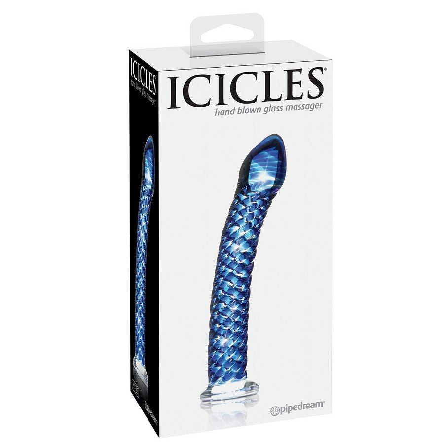 ICICLES - N. 29 GLASS MASSAGER ICICLES  NOCTURNA DESIRES