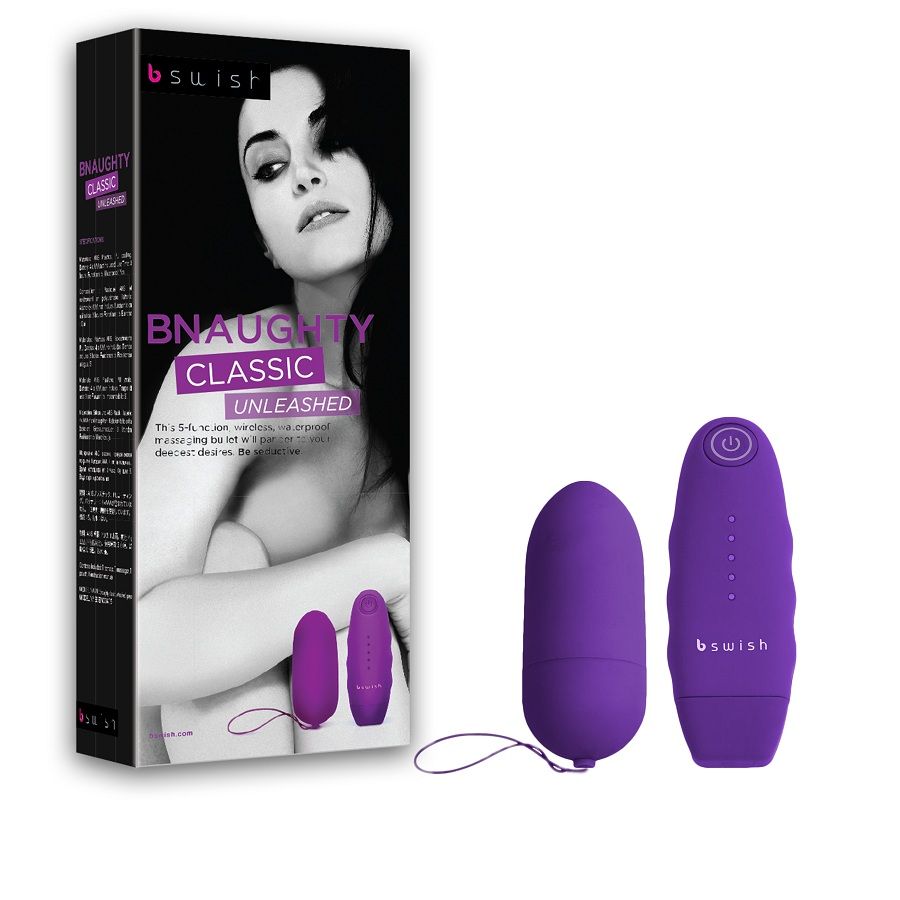 B SWISH - BNAUGHTY UNLEASHED CLASSIC LILAC REMOTE CONTROL - NOCTURNA DESIRES