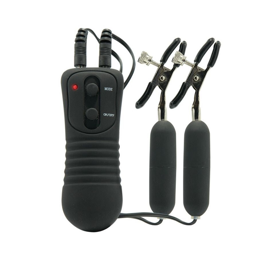 FETISH FANTASY SERIES - VIBRATING NIPPLE CLAMPS. FETISH FANTASY SERIES  NOCTURNA DESIRES