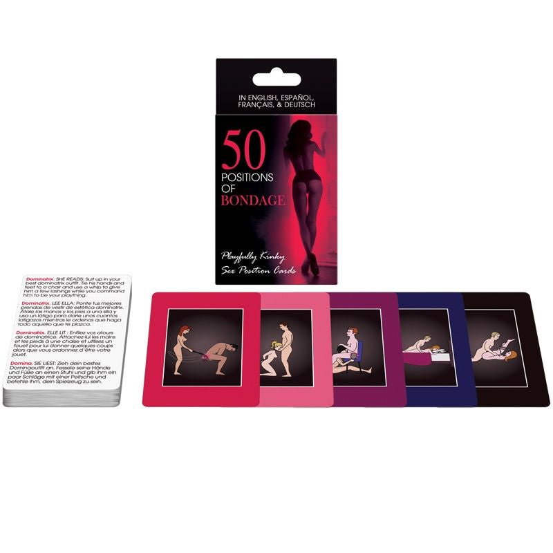 KHEPER GAMES - 50 POSITIONS OF BONDAGE CARDS KHEPER GAMES  NOCTURNA DESIRES