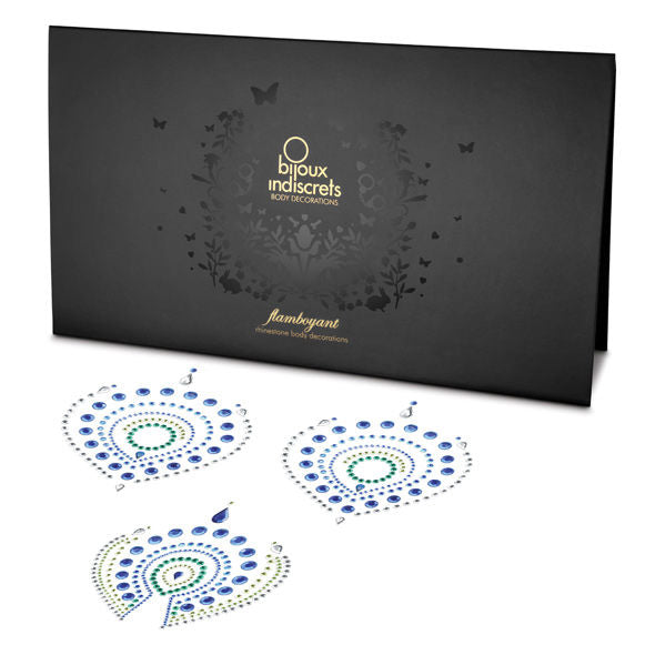 BIJOUX - INDISCRETS FLAMBOYANT BLUE&GREEN BIJOUX DESIRE METALLIQUE  NOCTURNA DESIRES