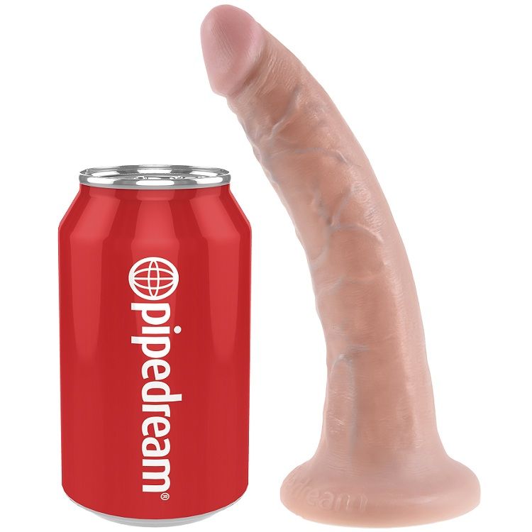 KING COCK - 7 DILDO FLESH 17.8 CM KING COCK  NOCTURNA DESIRES