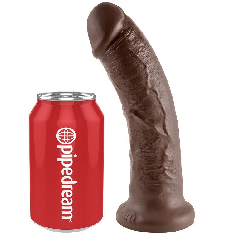 KING COCK - 8 DILDO BROWN 20.3 CM KING COCK  NOCTURNA DESIRES