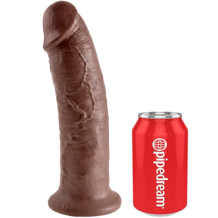 KING COCK - 10 DILDO BROWN 25.4 CM KING COCK  NOCTURNA DESIRES