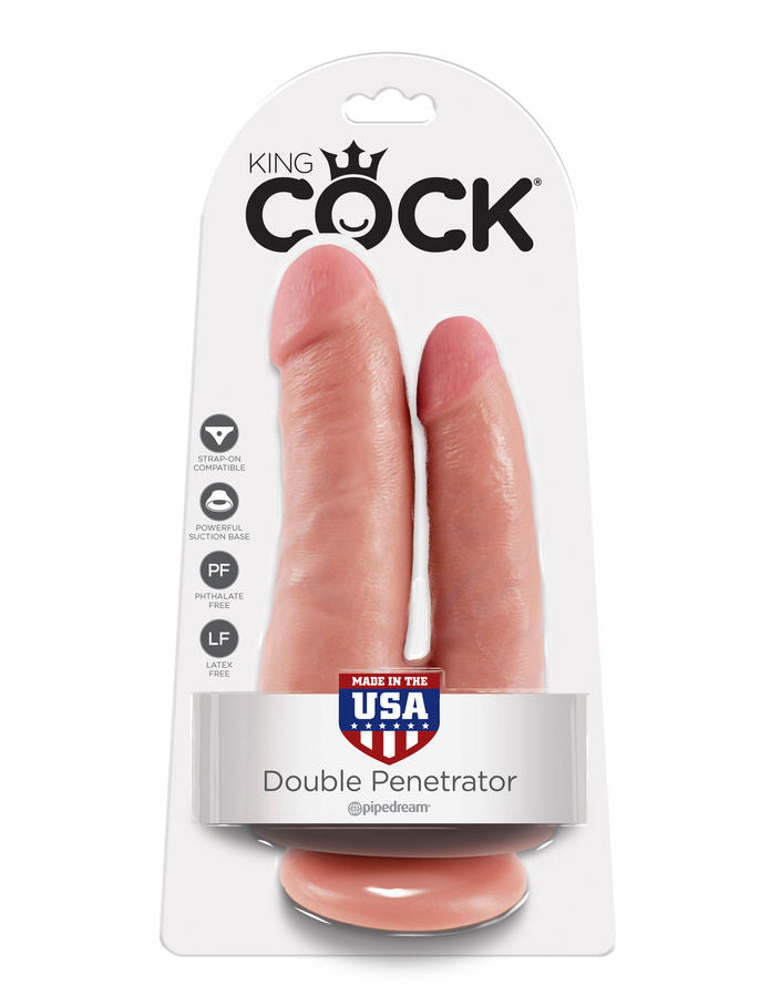 KING COCK - DOUBLE PENETRATOR FLESH KING COCK  NOCTURNA DESIRES