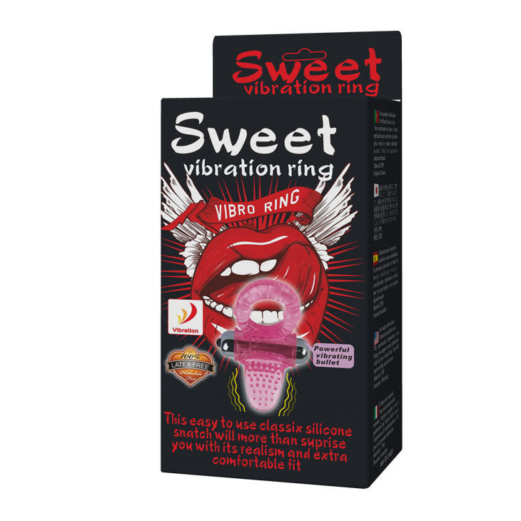 BAILE - SWEET ABS 10 RHYTHMS RING PINK VIBRATOR PENIS RING BAILE FOR HIM  NOCTURNA DESIRES
