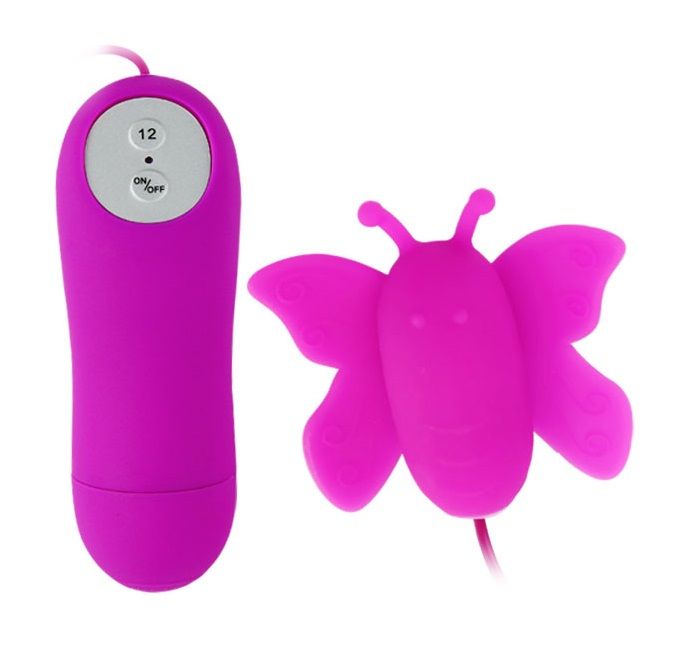 BAILE - LOVE EGGS BUTTERFLY CLITORIS STIMULATOR 12 SPEEDS LILAC REMOTE CONTROL BAILE STIMULATING  NOCTURNA DESIRES