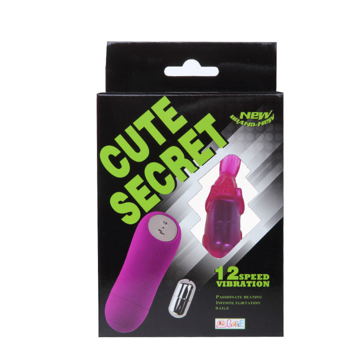 BAILE - CUTE SECRET BUNNY VIBRATOR 12 SPEED BAILE STIMULATING  NOCTURNA DESIRES