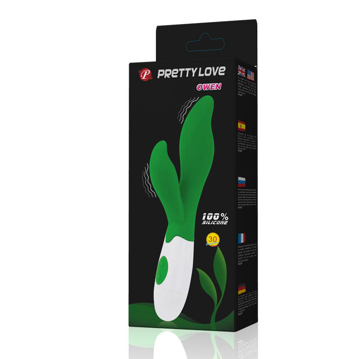 PRETTY LOVE - FLIRTATION OWEN GREEN VIBRATOR PRETTY LOVE FLIRTATION  NOCTURNA DESIRES