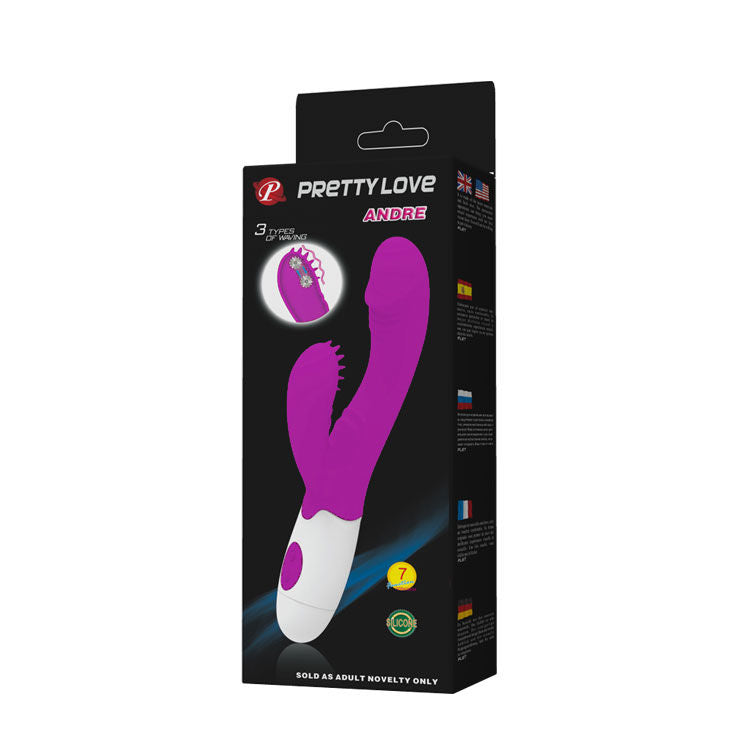 PRETTY LOVE - VIBRATOR STIMULATOR ANDRE PRETTY LOVE FLIRTATION  NOCTURNA DESIRES