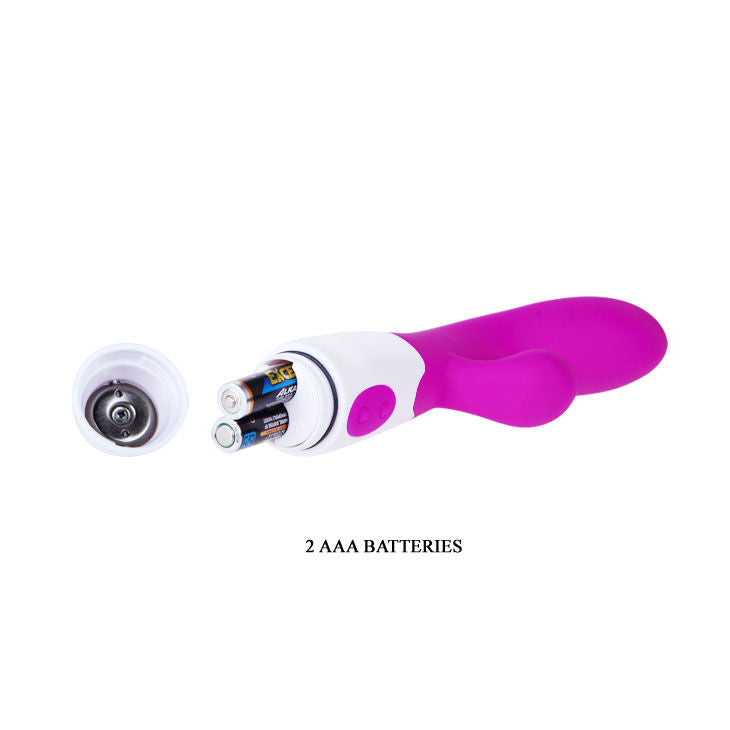 PRETTY LOVE - FLIRTATION ALVIS VIBRATOR WITH CLITORIS STIMULATOR PRETTY LOVE FLIRTATION  NOCTURNA DESIRES
