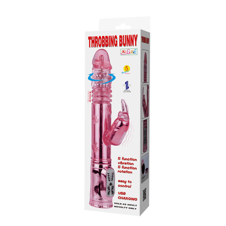 BAILE - THROBBING BUNNY PINK RAMPANT ROTATOR BAILE ROTATIONS  NOCTURNA DESIRES