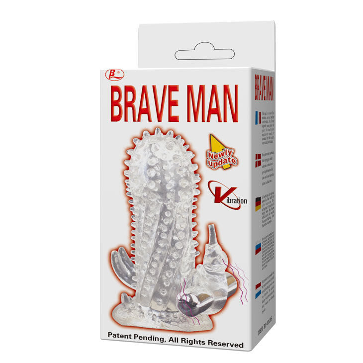 BAILE - BRAVE MAN RABBIT VIBRATOR PENIS EXTENSION BAILE FOR HIM  NOCTURNA DESIRES