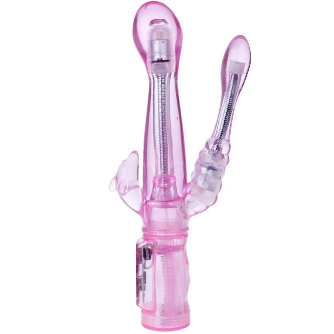 BAILE - FLEXIBLE VIBRATOR WITH ANAL STIMULATOR BAILE VIBRATORS  NOCTURNA DESIRES