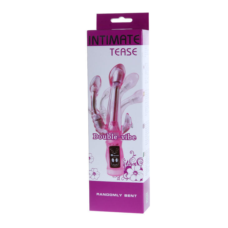 BAILE - FLEXIBLE VIBRATOR WITH ANAL STIMULATOR BAILE VIBRATORS  NOCTURNA DESIRES
