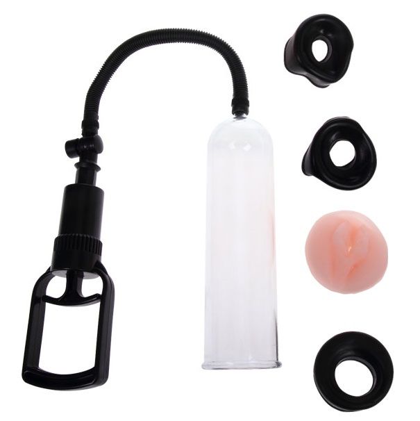 BAILE - PRECISION PUMP WITH ERECTION ENHANCER BAILE  NOCTURNA DESIRES
