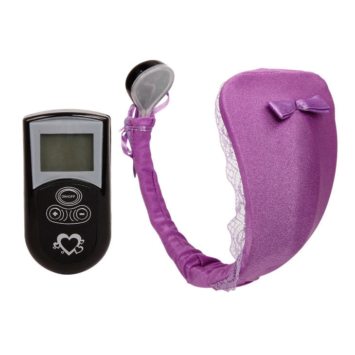 BAILE - THONG WITH VIBRATOR WITH LILAC REMOTE CONTROL BAILE STIMULATING  NOCTURNA DESIRES