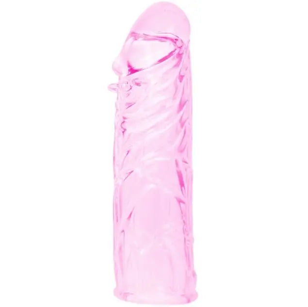 BAILE - PINK STIMULATING SILICONE PENIS COVER 13 CM - NOCTURNA DESIRES