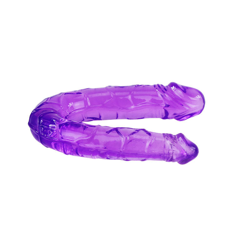 BAILE - DOUBLE DILDO IN LILAC FLEXIBLE JELLY BAILE ANAL  NOCTURNA DESIRES