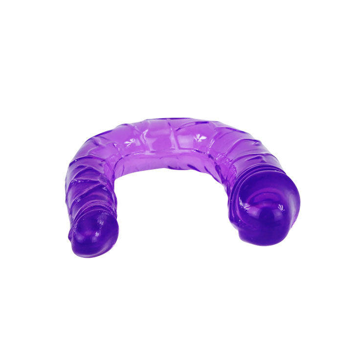 BAILE - DOUBLE DILDO IN LILAC FLEXIBLE JELLY BAILE ANAL  NOCTURNA DESIRES