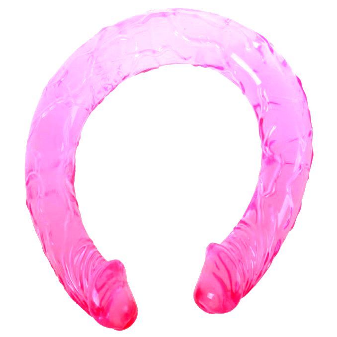 BAILE - PINK DOUBLE DONG 44.5 CM BAILE ANAL  NOCTURNA DESIRES