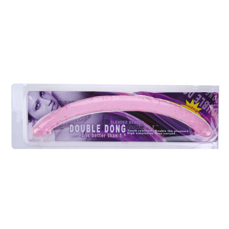 BAILE - DOUBLE DONG BLUE 44.5 CM BAILE ANAL  NOCTURNA DESIRES
