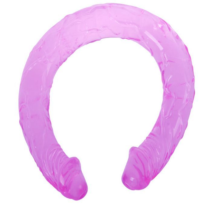 BAILE - DOUBLE DONG LILAC 44.5 CM BAILE ANAL  NOCTURNA DESIRES