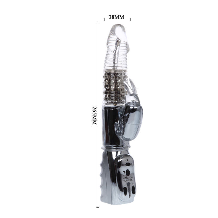 BAILE - AMOUR MISSILE TRANSPARENT ROTATOR 26.5 CM BAILE ROTATIONS  NOCTURNA DESIRES