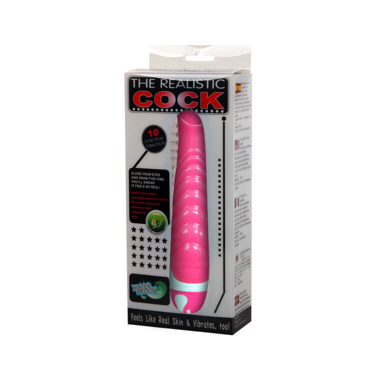 BAILE - THE REALISTIC COCK PINK G-SPOT 21.8 CM BAILE VIBRATORS  NOCTURNA DESIRES