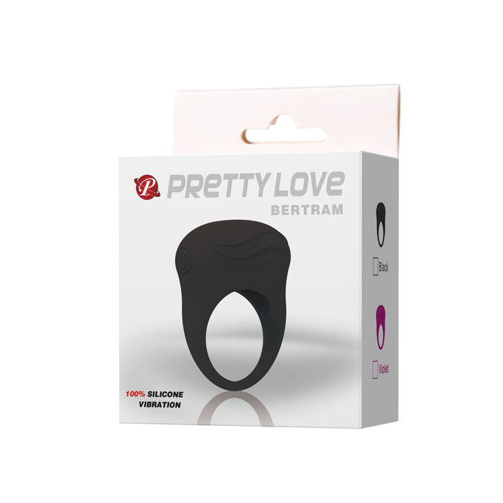 PRETTY LOVE - BERTRAM BLACK VIBRATOR RING PRETTY LOVE MALE  NOCTURNA DESIRES