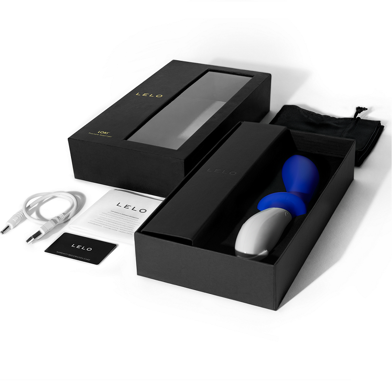 LELO - LOKI BLUE PROSTATE VIBRATOR - NOCTURNA DESIRES